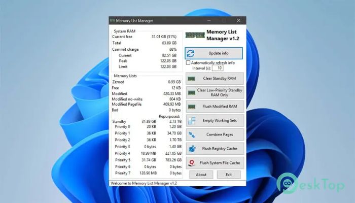 تحميل برنامج Memory List Manager 2.1.4 برابط مباشر