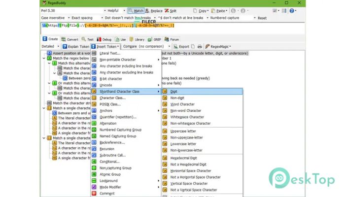 RegexBuddy 4.14.1 Tam Sürüm Aktif Edilmiş Ücretsiz İndir