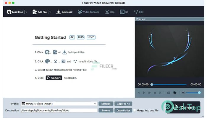  تحميل برنامج FonePaw Video Converter Ultimate  9.2.0 برابط مباشر للماك