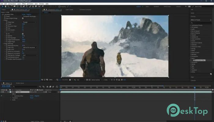 Télécharger Aescripts - Geometric Filter  1.2.1 Gratuitement Activé Complètement