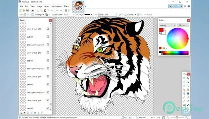 Scalable Vector Graphics (SVG) Plugin for Paint.NET