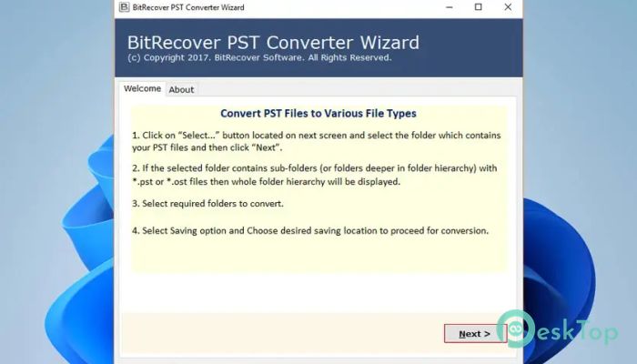 BitRecover PST to Zimbra Wizard 15.0 完全アクティベート版を無料でダウンロード