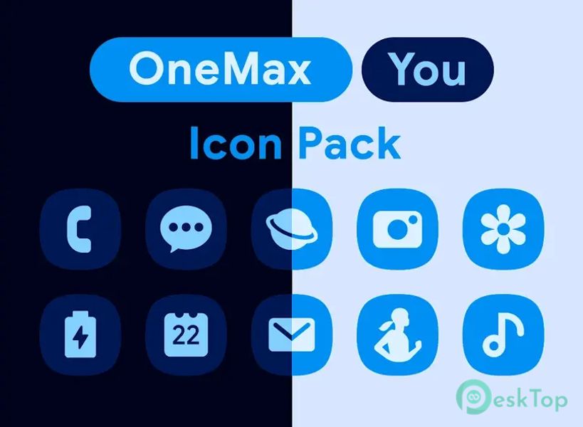 OneMax (You) - Icon Pack 2.4 APK MOD Unlocked (Full) Free Download