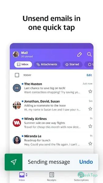 Yahoo Mail – Organized Email 7.64.1 APK MOD Tam Ücretsiz İndir