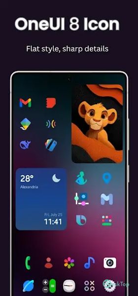 One UI 8 Icon Pack 2.0 APK MOD Unlocked (Full) Free Download