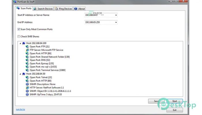  تحميل برنامج PortScan 1.93 برابط مباشر