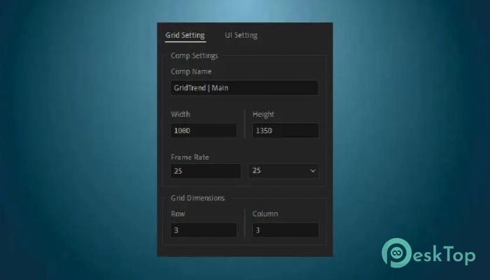 Télécharger Aescripts GridTrend   1.0.0 Gratuitement Activé Complètement