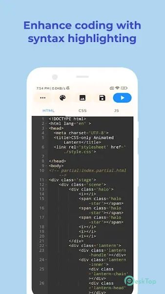 HTML Editor - HTML, CSS & JS 2.8.0 APK MOD Полная бесплатная загрузка