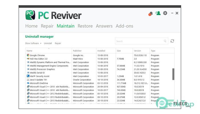  تحميل برنامج ReviverSoft PC Reviver 3.18.0.20 برابط مباشر