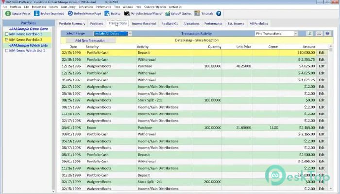 Скачать Investment Account Manager Pro 3.3.5 полная версия активирована бесплатно