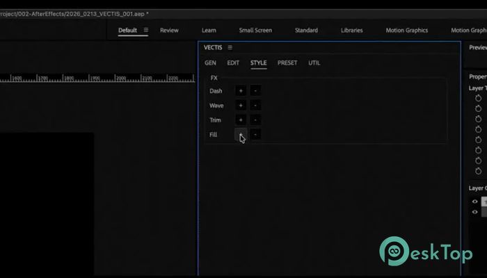 Télécharger Aescripts - VECTIS  1.0.0 Gratuitement Activé Complètement