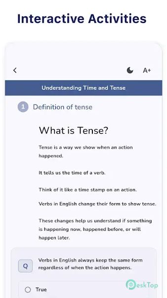 12 English Tenses 1.1.3 APK MOD Tam Ücretsiz İndir