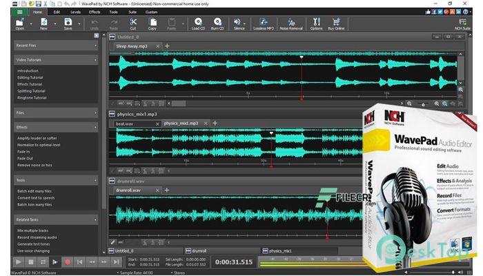 Download NCH WavePad 16.28 Free Full Activated