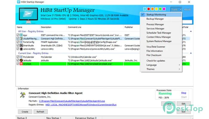 Download HiBit Startup Manager 2.6.10.100 Free Full Activated