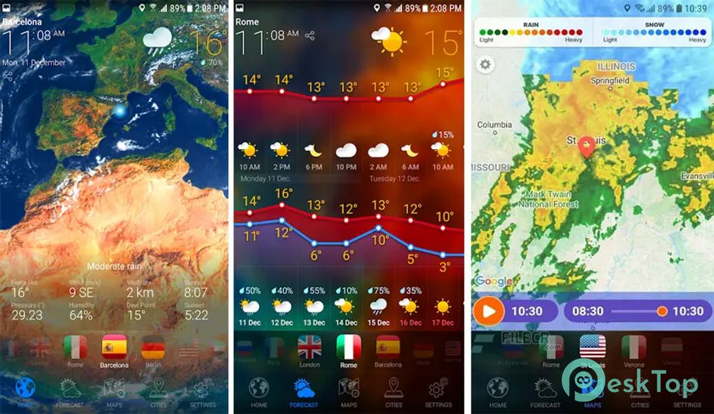 Weather Now – forecast radar & widgets