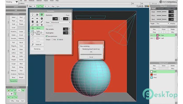 下载 Tetraface IncTetraface Inc Metasequoia 4.9.0a 免费完整激活版