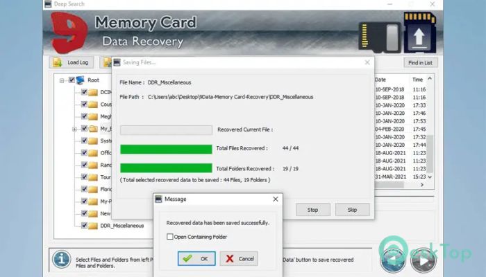 Memory Card Data Recovery 4.2.2.0 Tam Sürüm Aktif Edilmiş Ücretsiz İndir