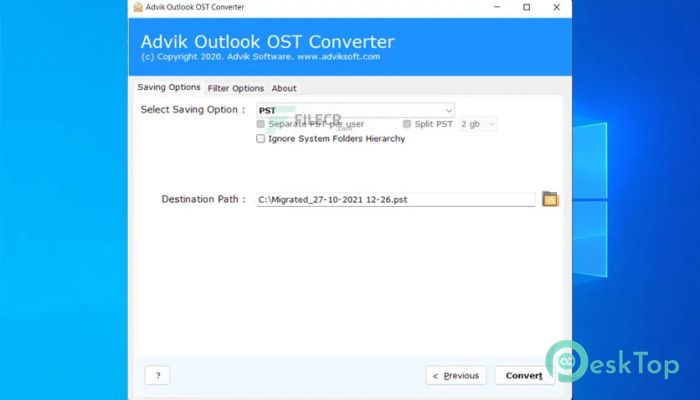 Download Advik Outlook OST Converter  7.2 Free Full Activated