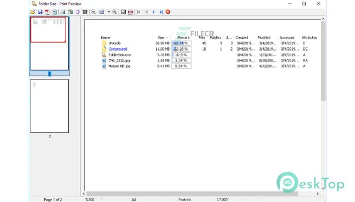تحميل برنامج Folder Size 5.4.0.1 برابط مباشر