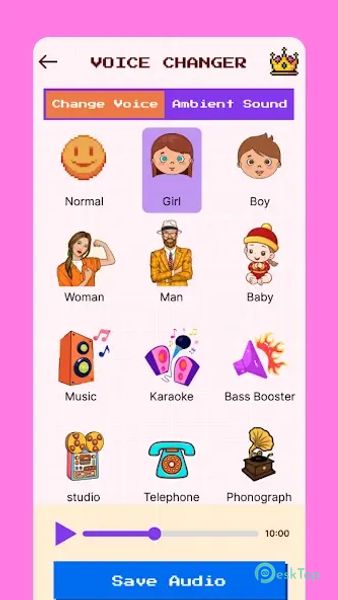 VoiceLab - Voice Changer 1.1.0 APK MOD Tam Ücretsiz İndir
