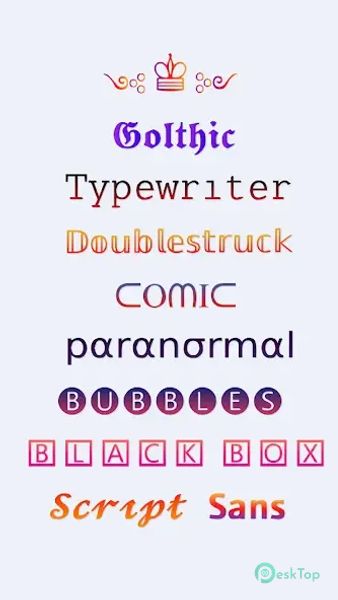 Fonts - Fancy Fonts Art 2.9.8 APK MOD Полная бесплатная загрузка