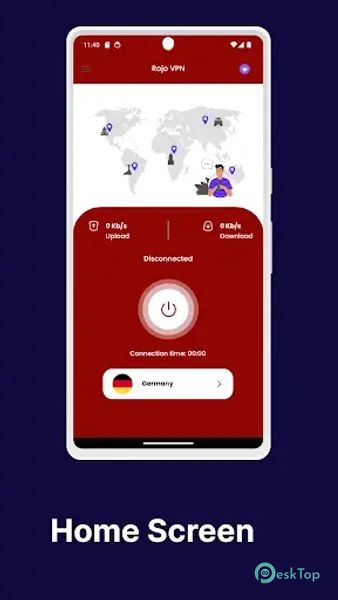 Rojo VPN - V2ray Proxy 3.3 APK MOD フル無料ダウンロード