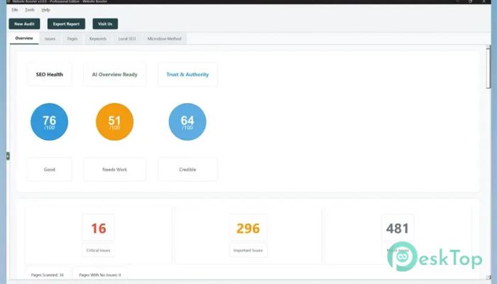 Microdose Marketing Website Booster Solopreneur Standard Edition