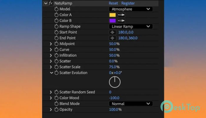 تحميل برنامج Aescripts NatuRamp  1.0 برابط مباشر