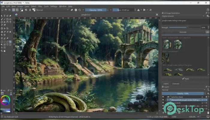 Krita AI Diffusion  1.38.0 Tam Sürüm Aktif Edilmiş Ücretsiz İndir