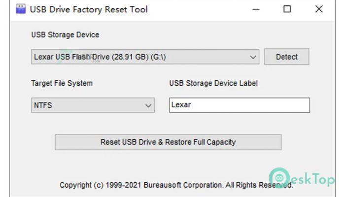 Download USB Drive Factory Reset Tool 3.0 Free Full Activated