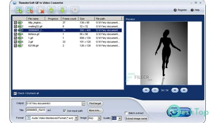 ThunderSoft GIF to Video Converter 4.5.1 Tam Sürüm Aktif Edilmiş Ücretsiz İndir