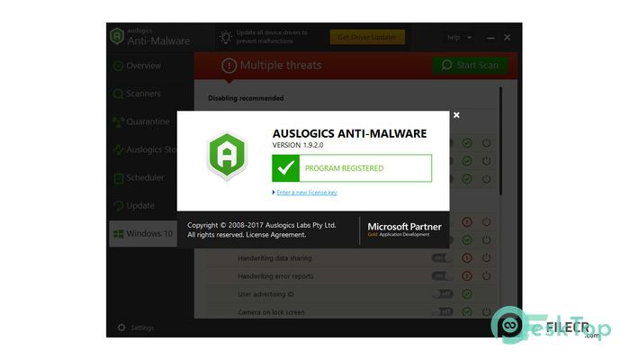  تحميل برنامج Auslogics Anti-Malware 1.21.0.7 برابط مباشر