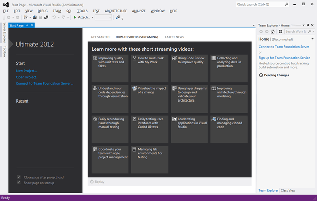 visual studio ultimate 2013 with blend
