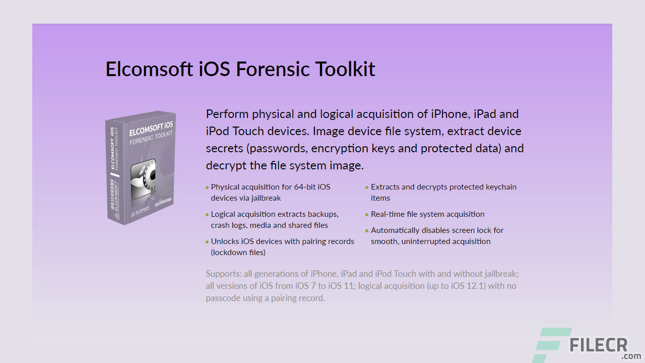 mac ipod and iphone forensic toolkit