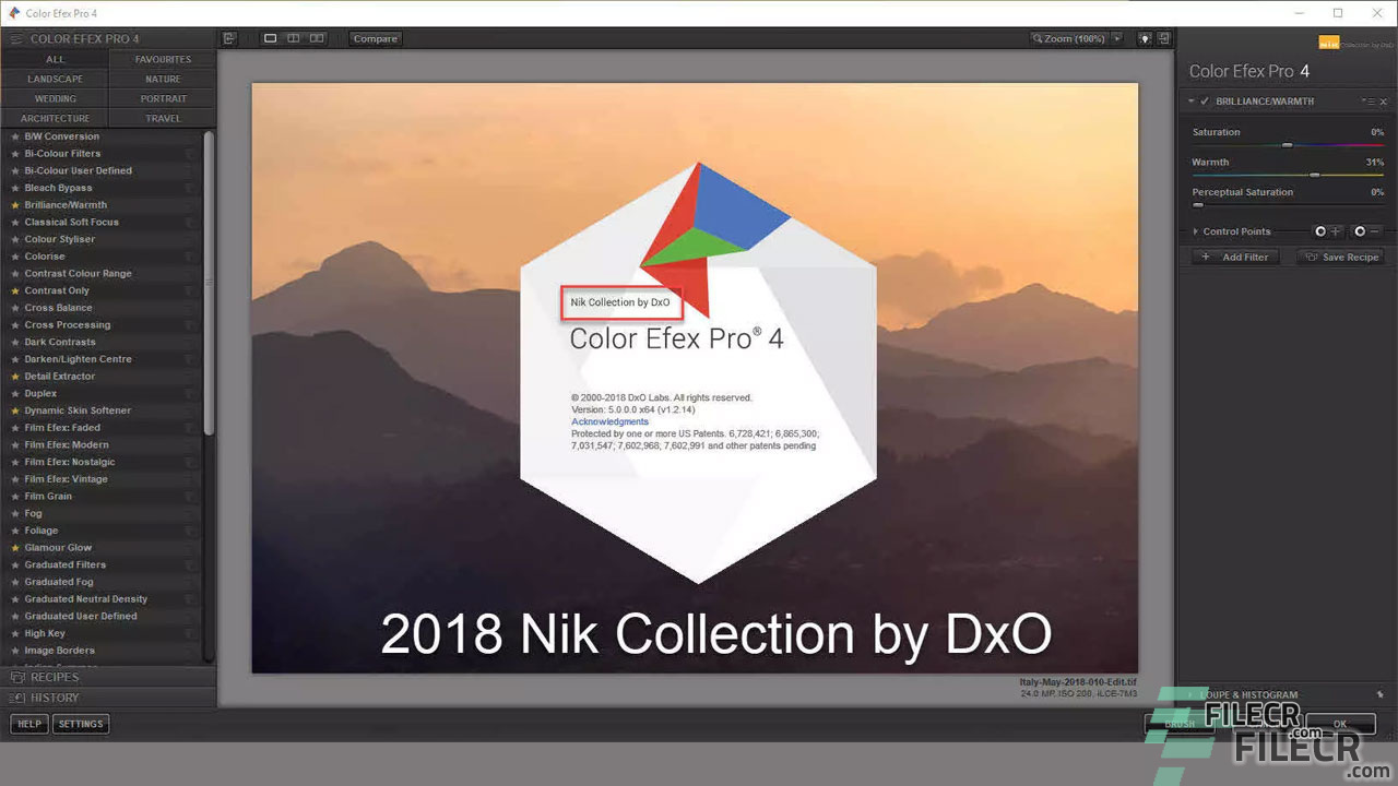 download Nik Collection by DxO 6.4.0