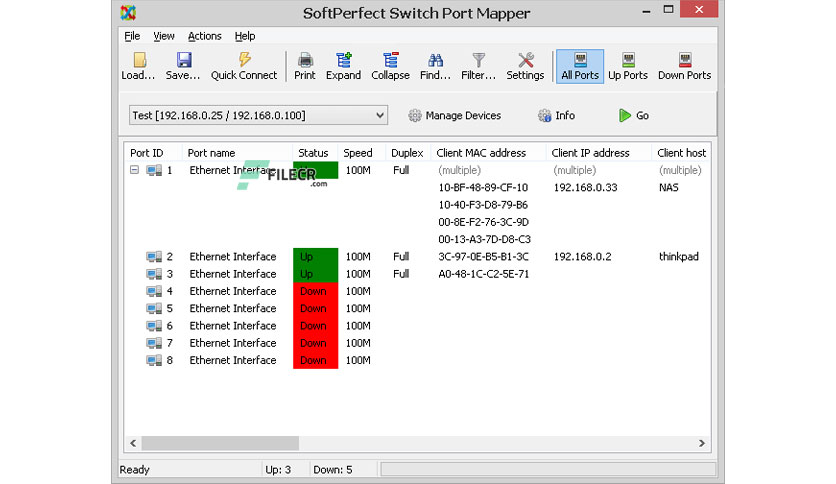 SoftPerfect Switch Port Mapper 3.1.8 for mac download