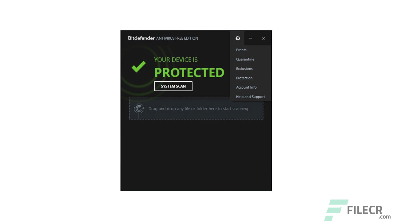 bitdefender antivirus software hard dive space needed