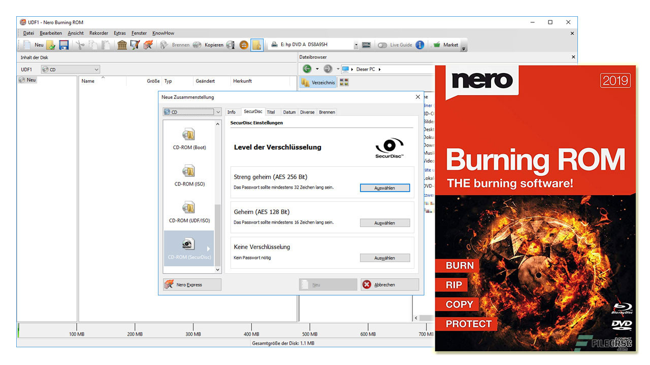 nero burning rom software download