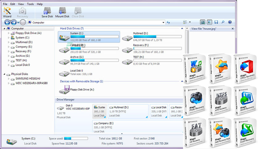 Magic Data Recovery Pack 4.6 free instals