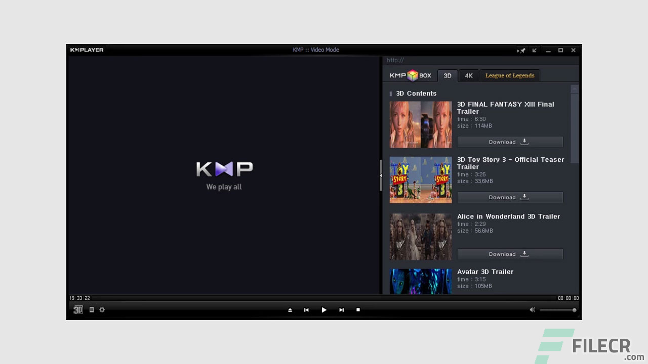 free downloads The KMPlayer 2023.6.29.12 / 4.2.2.79