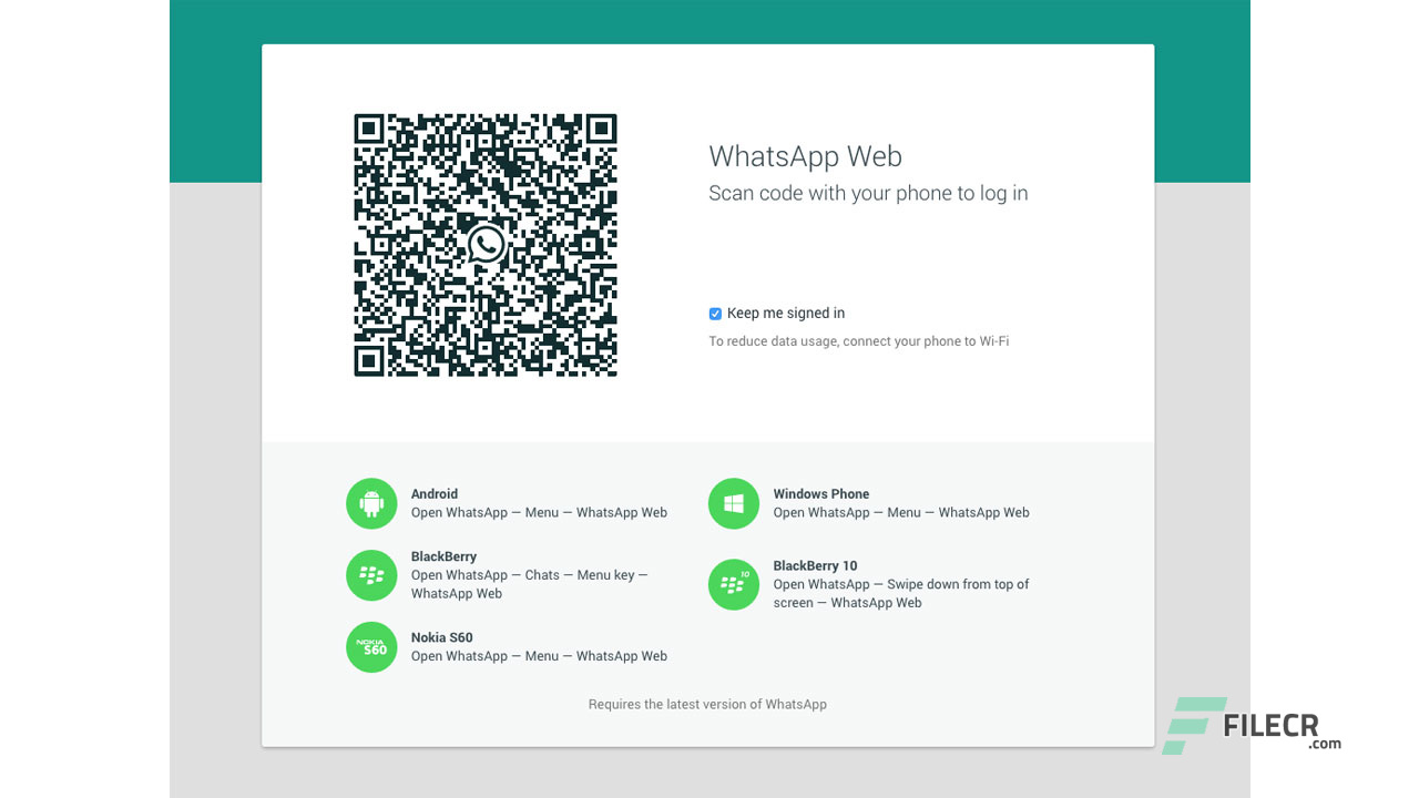 whatsapp web download for pc windows 7