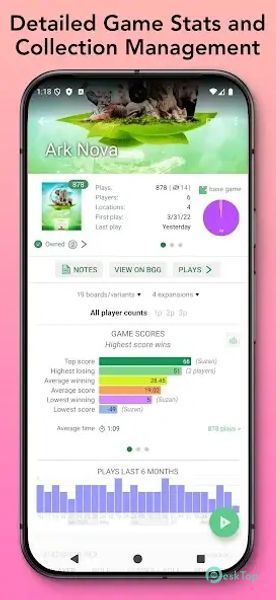 Board Game Stats 6.11.4 APK MOD Tam Ücretsiz İndir
