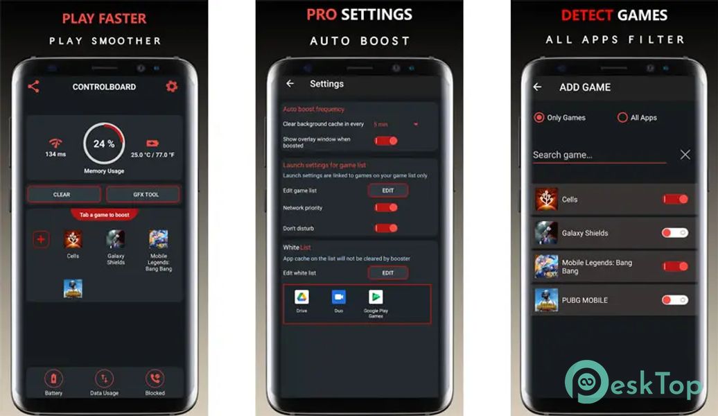 Game Booster VIP Lag Fix & GFX 80 APK MOD Descarga gratuita completa