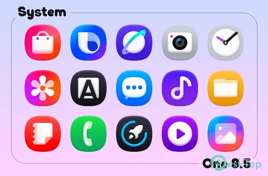 One 8.5 - Icon Pack 1.7.2 APK MOD Descarga gratuita completa