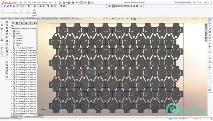 Geometric NestingWorks 2021 SP1 for SolidWorks Tam Sürüm Aktif Edilmiş Ücretsiz İndir
