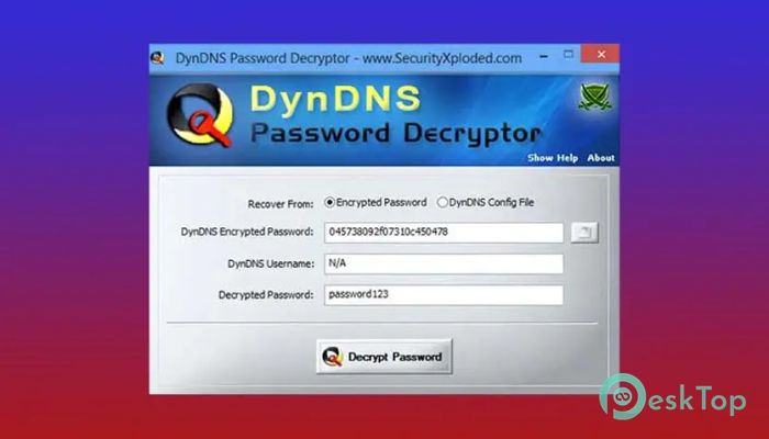  تحميل برنامج DynDNS Password Decryptor 1.0 برابط مباشر
