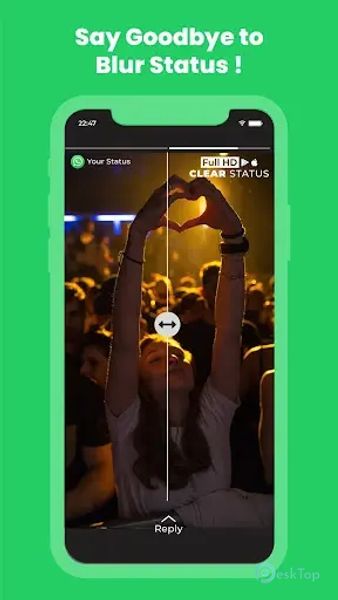 Clear Status - No Blur Status 3.1 APK MOD Tam Ücretsiz İndir