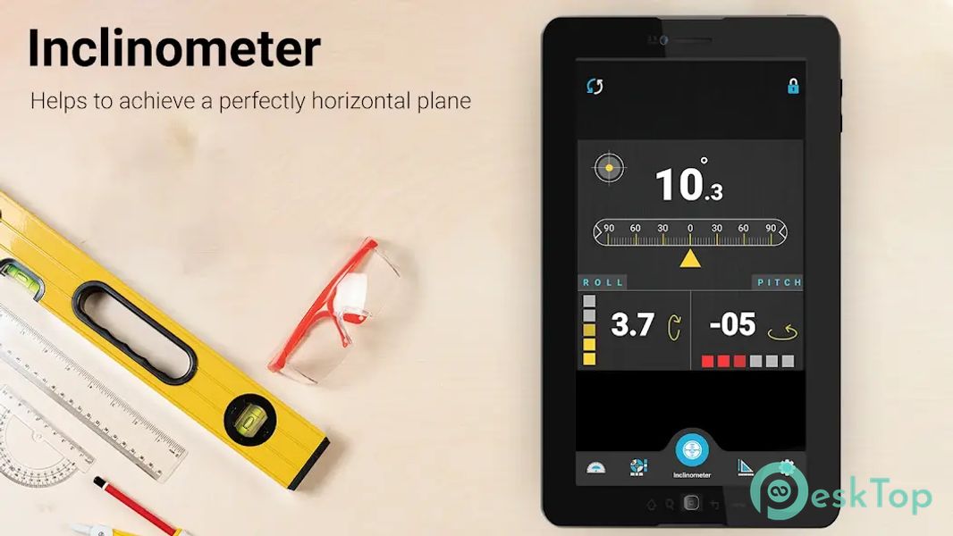 Inclinometer & Bubble Level 3.0 APK MOD Descarga gratuita completa