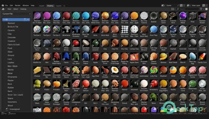 Superhive Market - Ultimate Blender Procedural Material Pack