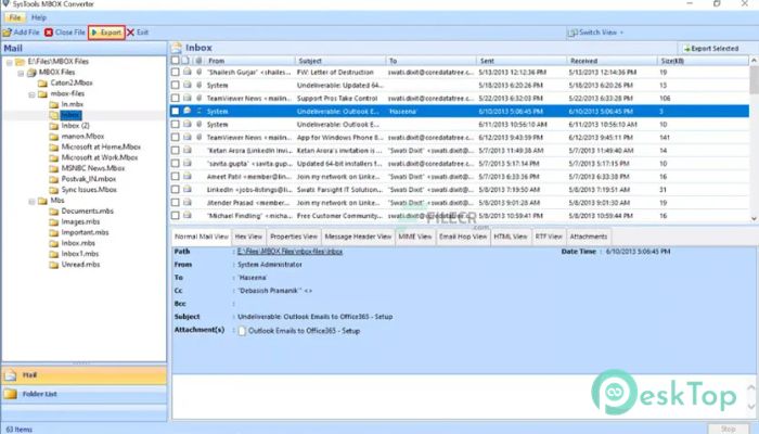 تحميل برنامج SysTools MBOX Converter 7.1 برابط مباشر
